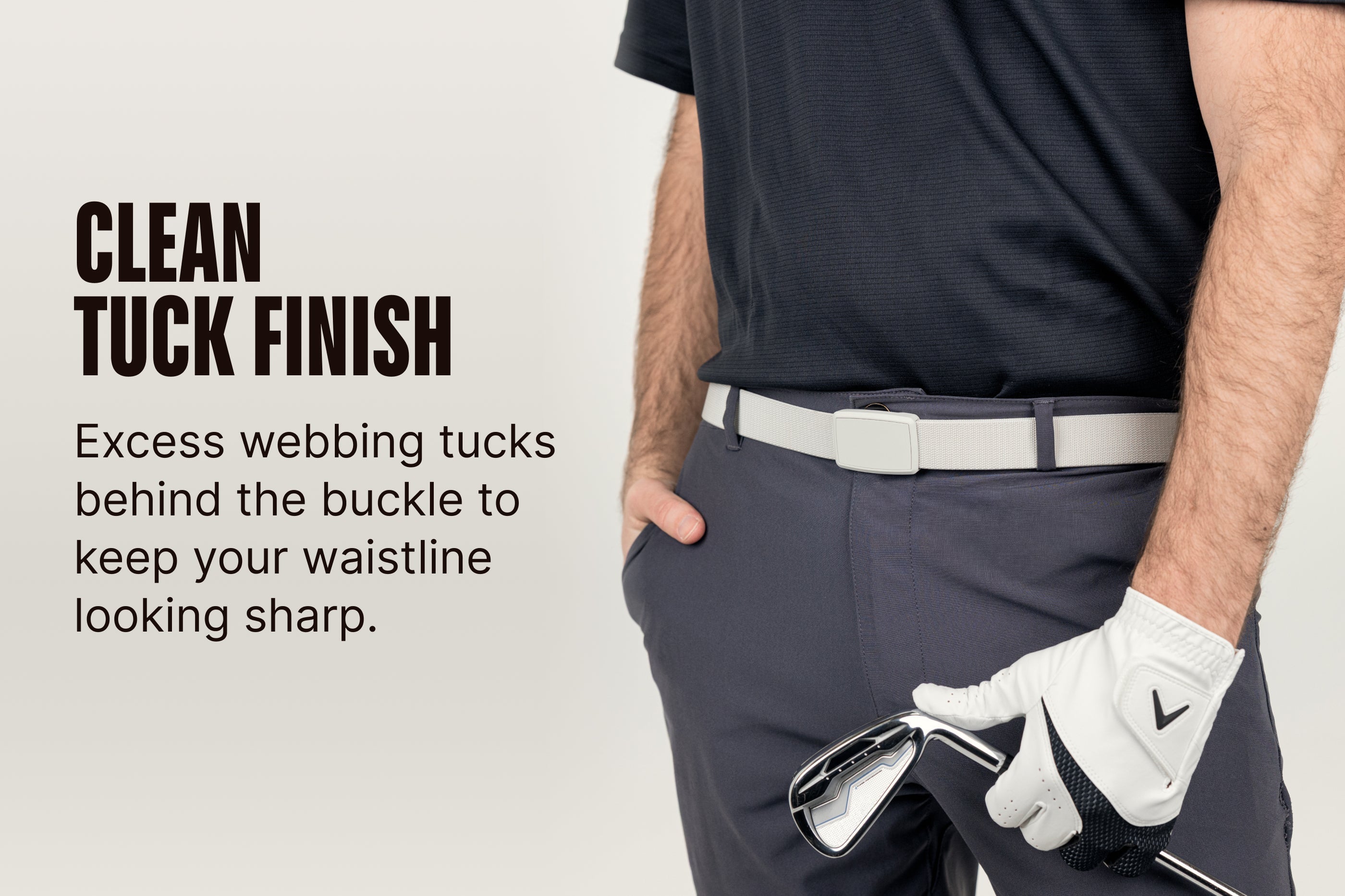 Groove Golf Belt Pro® - Black