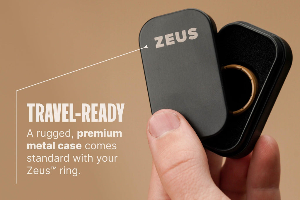 Zeus Edge Navy Ring