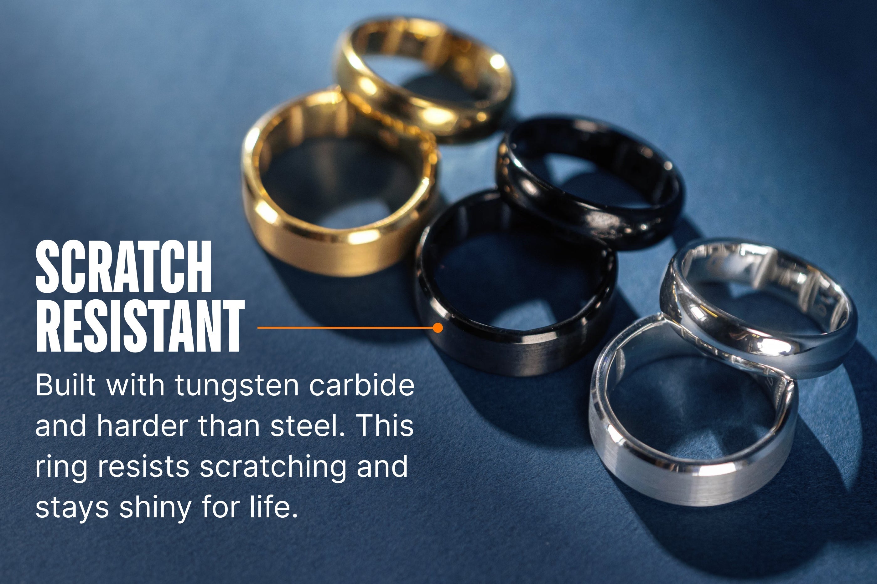 Groove Ring® Tungsten - Black