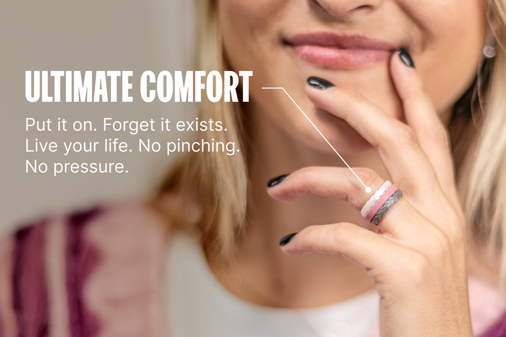 Faded Camo Thin Ring